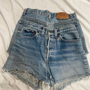 Vintage Levi’s 501 shorts